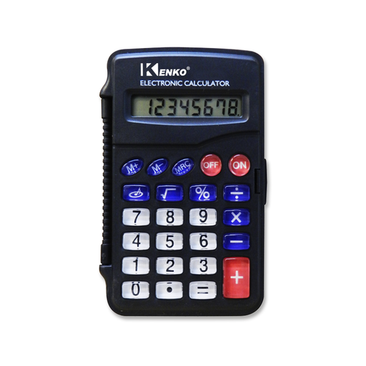 CALCULADORA KENKO NEGRA MODELO 568A