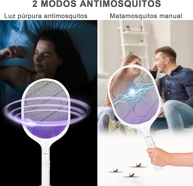 Raqueta Mata Mosquitos Electrica Recargable Calidad Premium