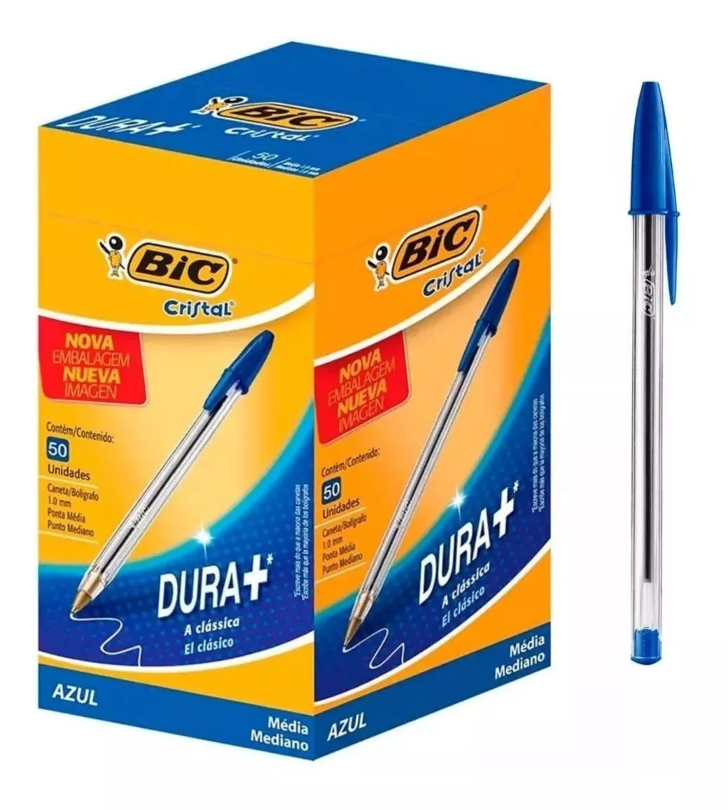 Boligrafo Bic Cristal x50 unidades