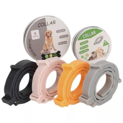 COLLAR ANTI PULGAS Y GARRAPATAS PARA PERROS Y GATOS